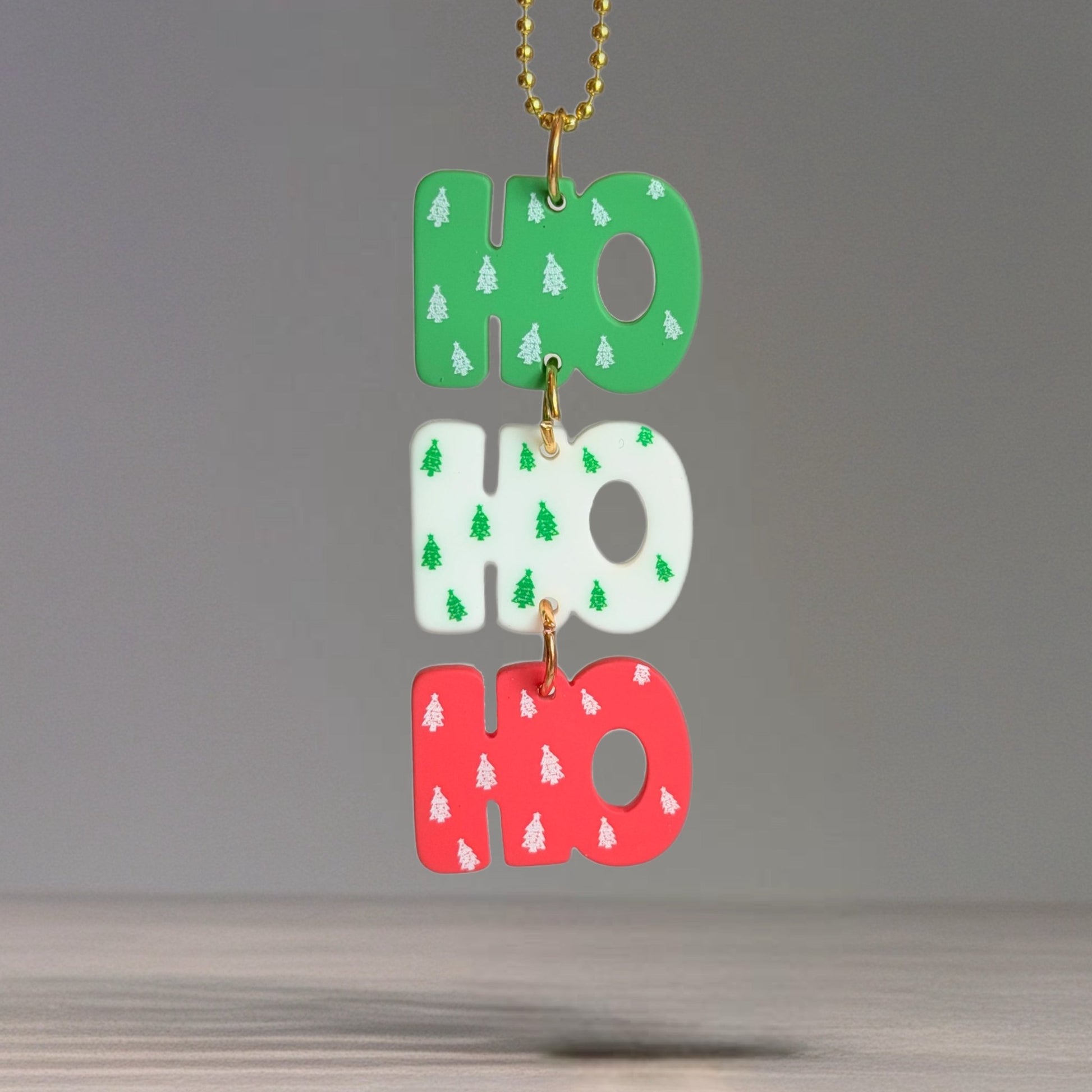 HO HO HO Charm - Tumbler Handle Charm - The Nifty Little Finds - Charm - The Nifty Little Finds