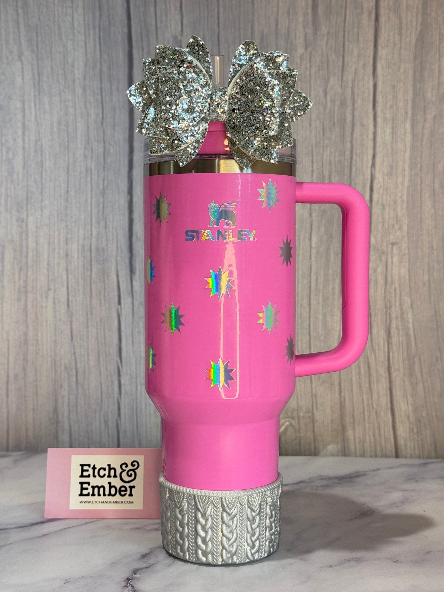 Silver Holographic Metallic MACRAME Boot - The Nifty Little Finds - Boot - The Nifty Little Finds