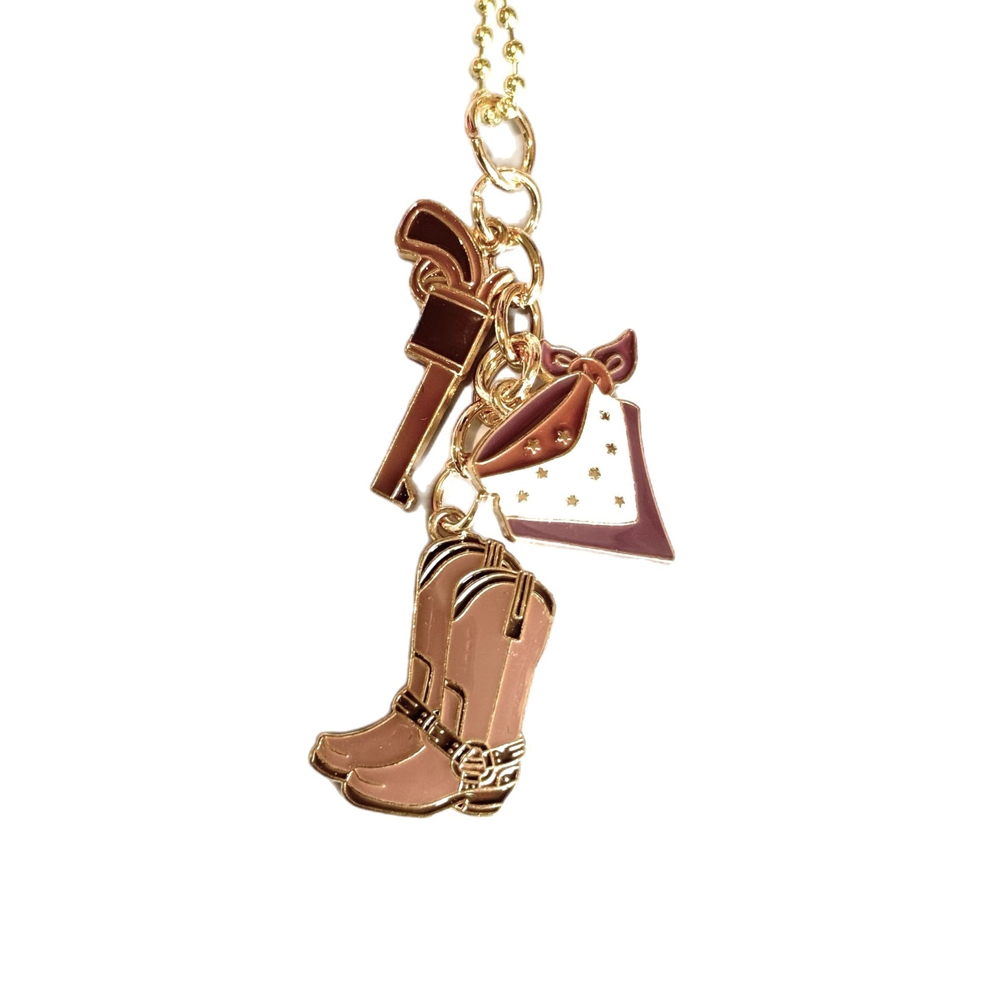 Howdy Malibu Girl Charms - Tumbler Handle Charm - The Nifty Little Finds - Charm - The Nifty Little Finds