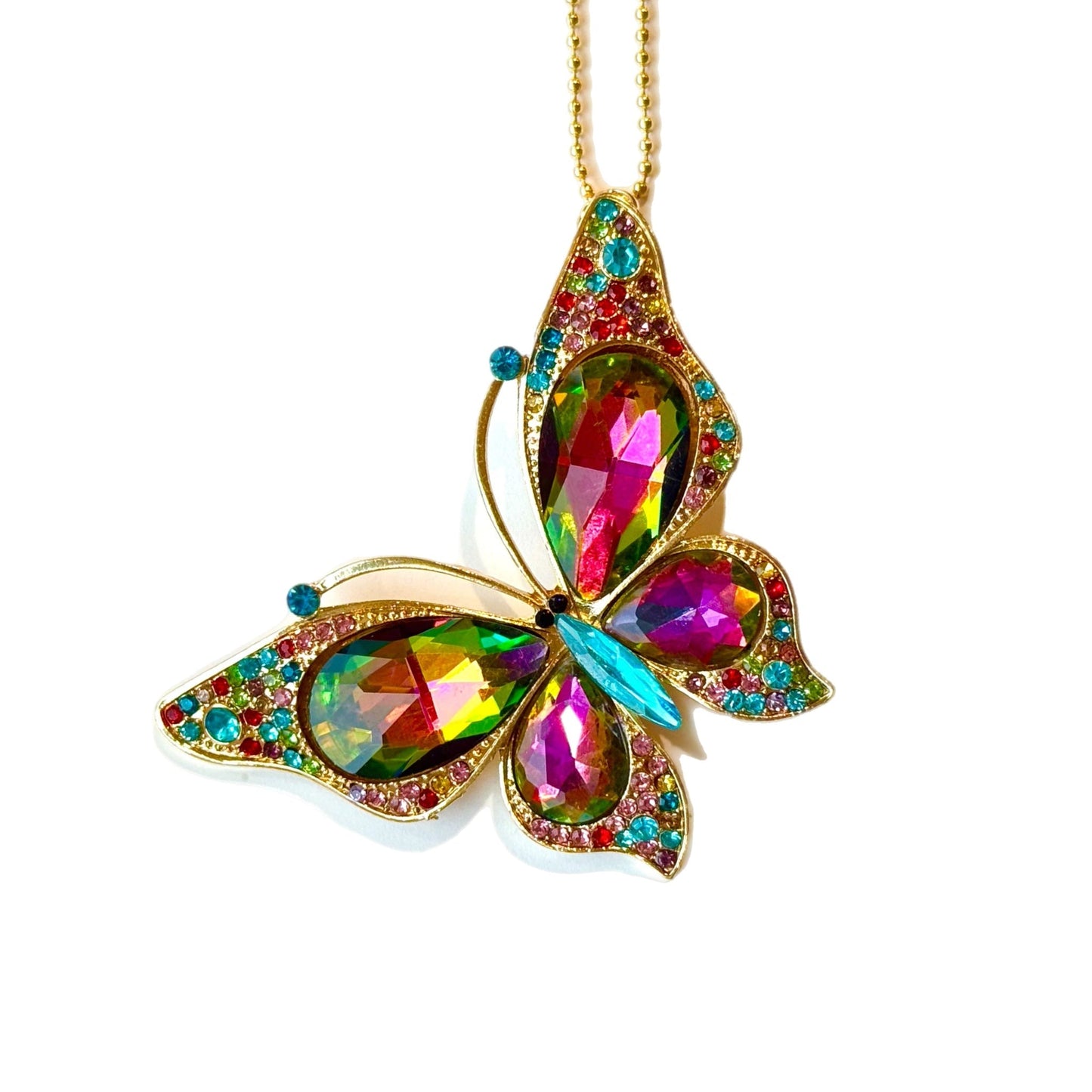 Deluxe Color Shift Butterfly Charm - Tumbler Handle Charm - The Nifty Little Finds - Charm - The Nifty Little Finds