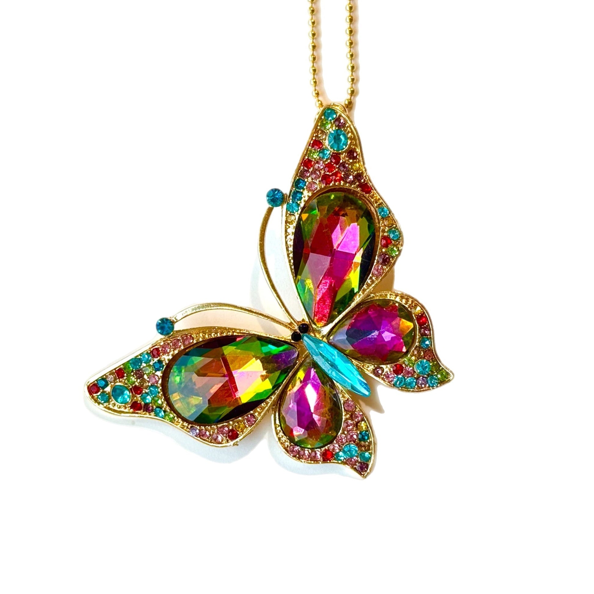 Deluxe Color Shift Butterfly Charm - Tumbler Handle Charm - The Nifty Little Finds - Charm - The Nifty Little Finds