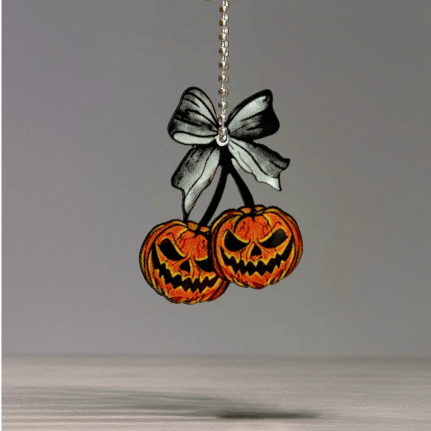 Jack O Lantern Charm - Tumbler Handle Charm - The Nifty Little Finds - Charm - The Nifty Little Finds