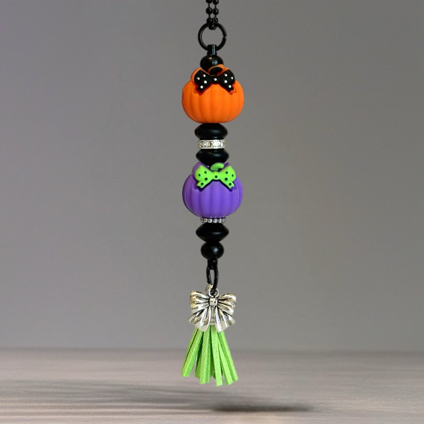 Halloween Pumpkin Bar Charm - Tumbler Handle Charm - The Nifty Little Finds - Charm - The Nifty Little Finds