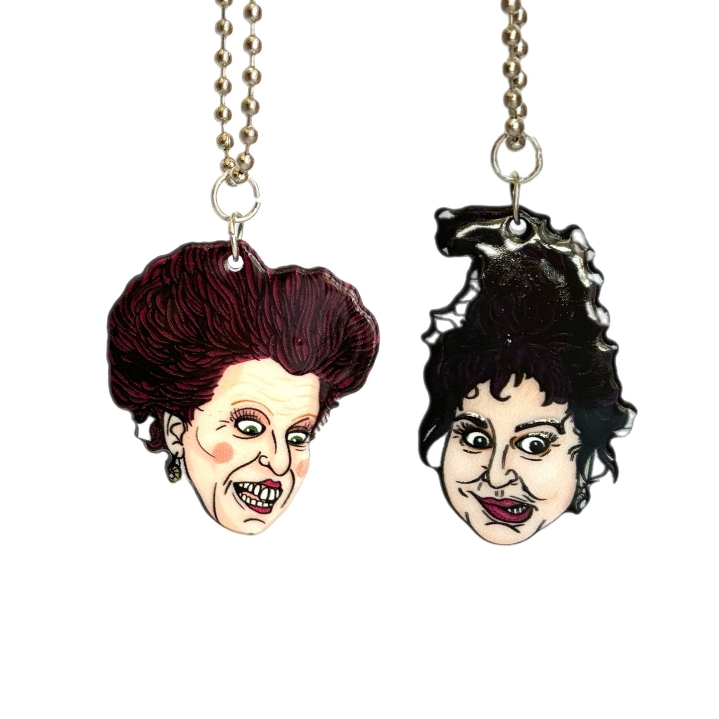 Witchy Sisters Charms - Tumbler Handle Charm - The Nifty Little Finds - Charm - The Nifty Little Finds