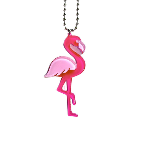 FLAMINGO Charm - Tumbler Handle Charm - The Nifty Little Finds - Charm - The Nifty Little Finds