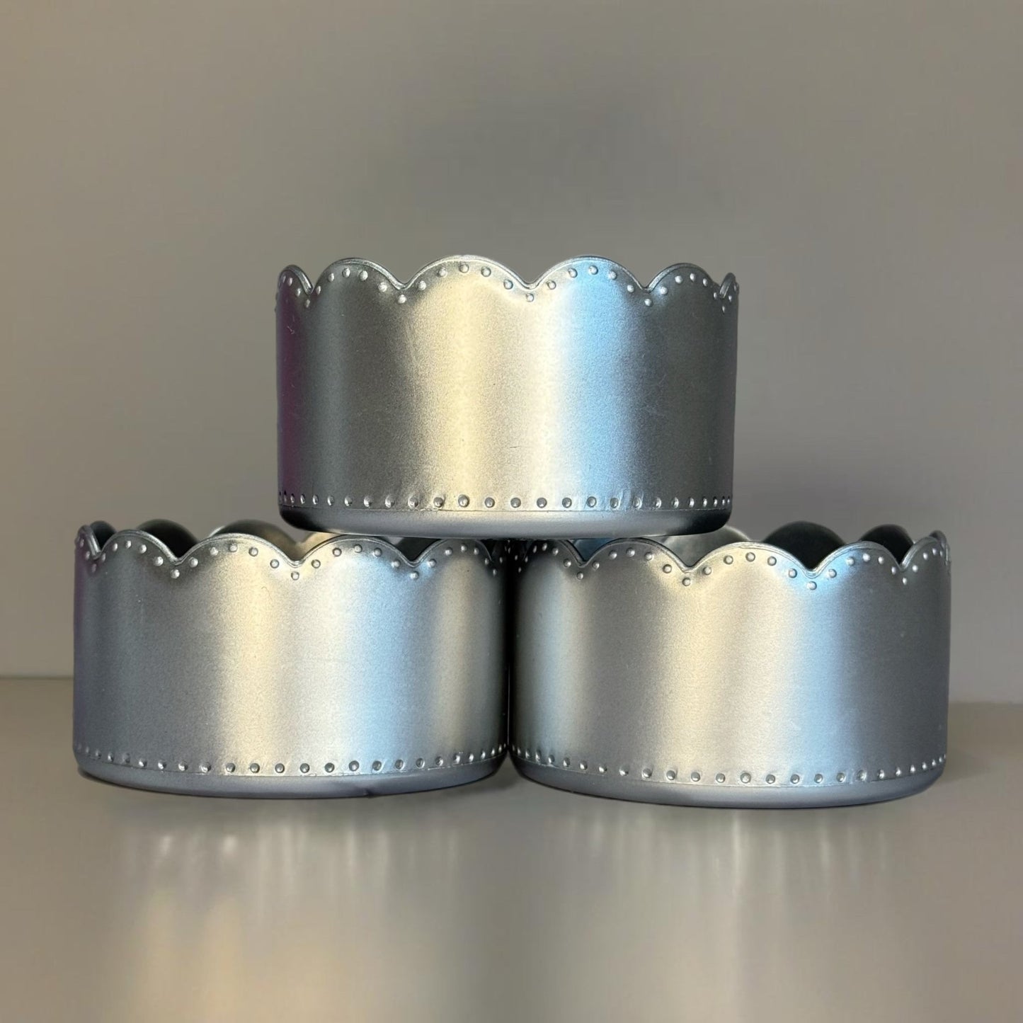 Silver Metallic Scallop Boot - The Nifty Little Finds - Boot - The Nifty Little Finds