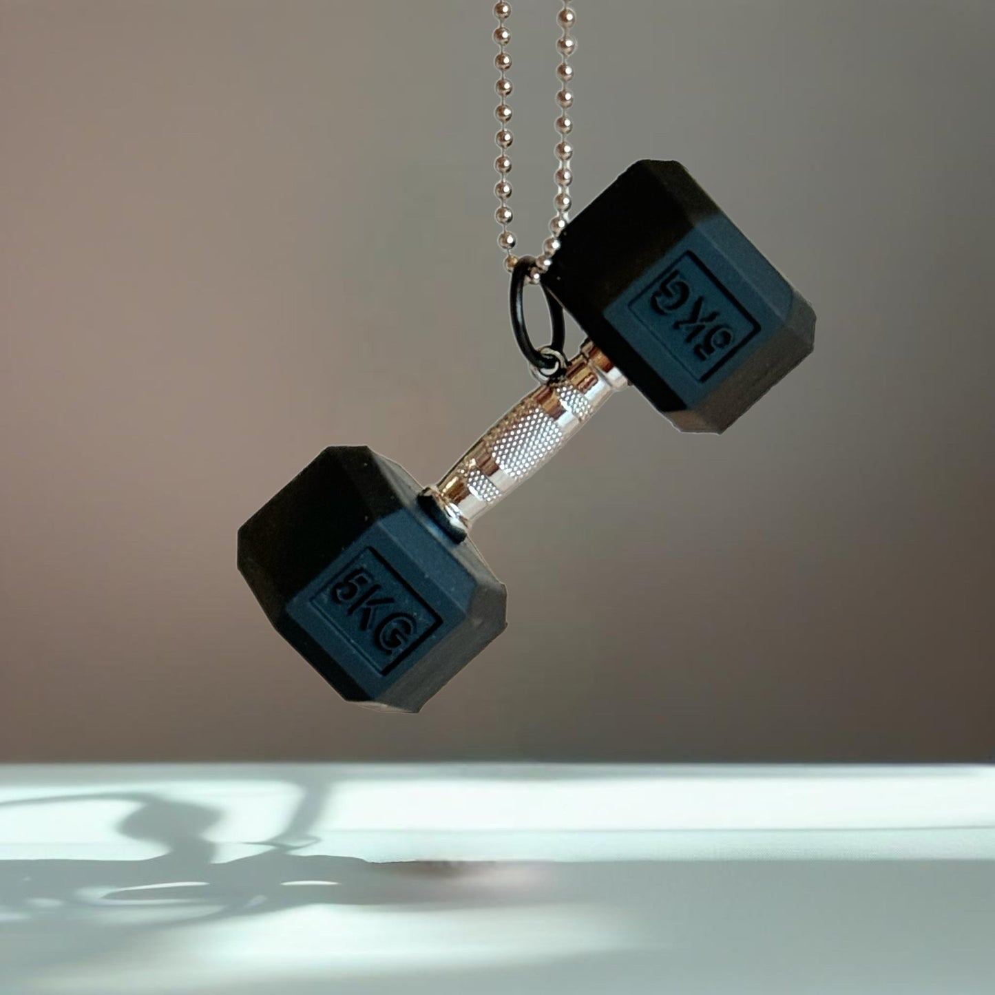 Barbell Charm - Tumbler Handle Charm - The Nifty Little Finds - Charm - The Nifty Little Finds