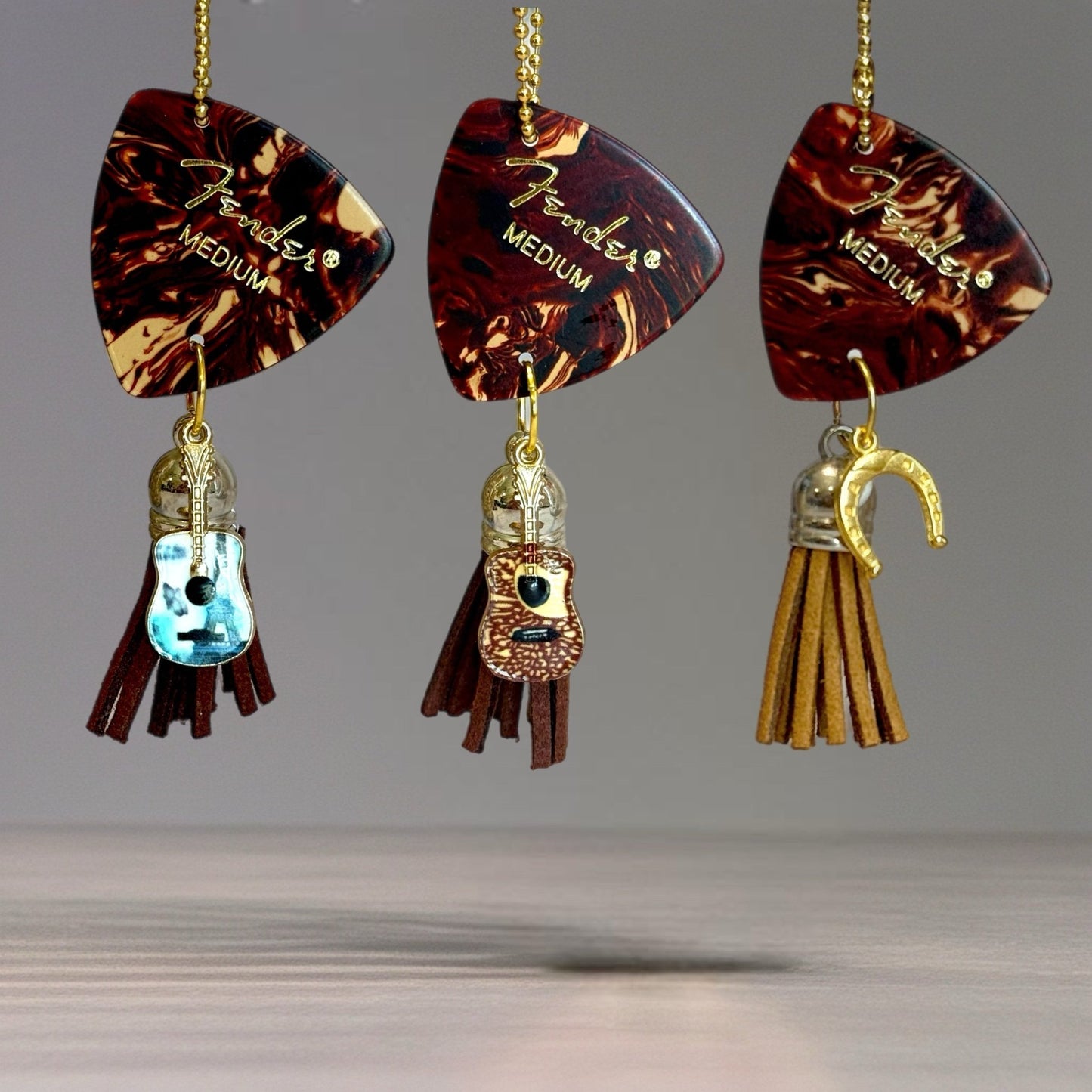 Posty Guitar Pick Charm - Tumbler Handle Charm - The Nifty Little Finds - Charm - The Nifty Little Finds