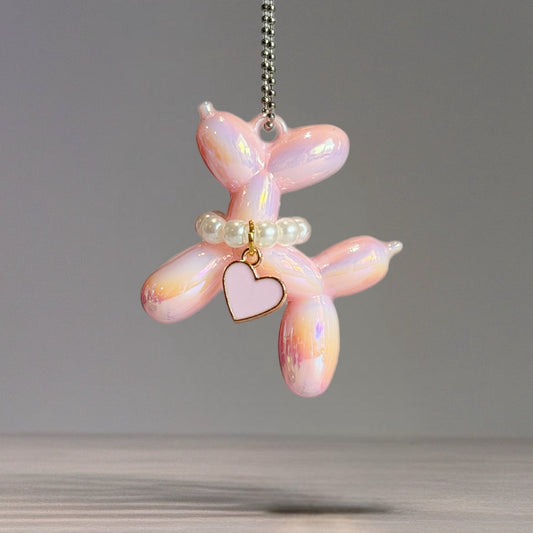 Lovey Balloon Dog Charm - Tumbler Handle Charm - The Nifty Little Finds - Charm - The Nifty Little Finds