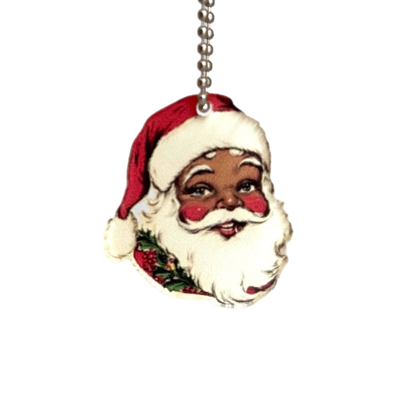 Vintage Santa Charm- Tumbler Handle Charm - The Nifty Little Finds - Charm - The Nifty Little Finds