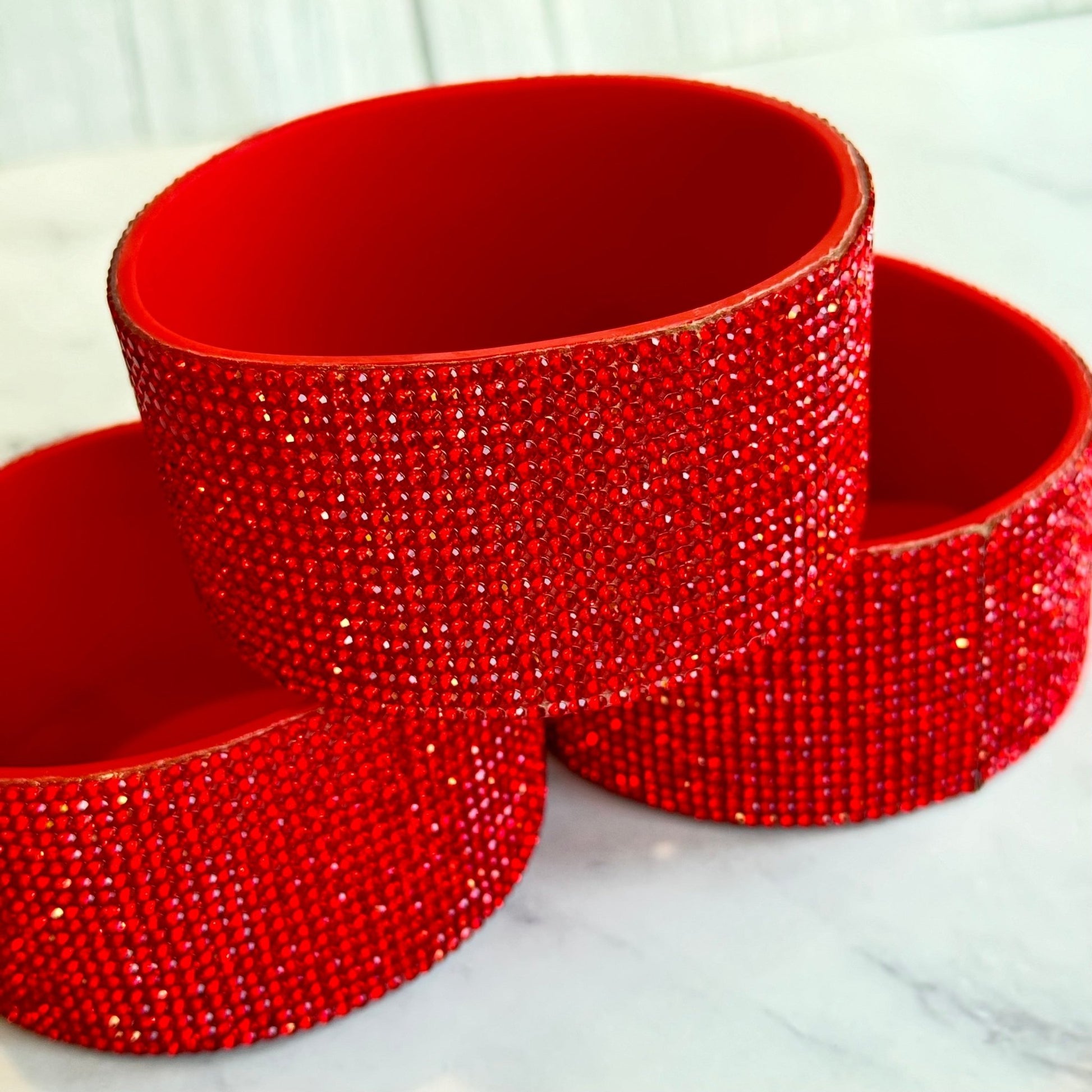 RED GARNET BLING Boot - The Nifty Little Finds - Boot - The Nifty Little Finds
