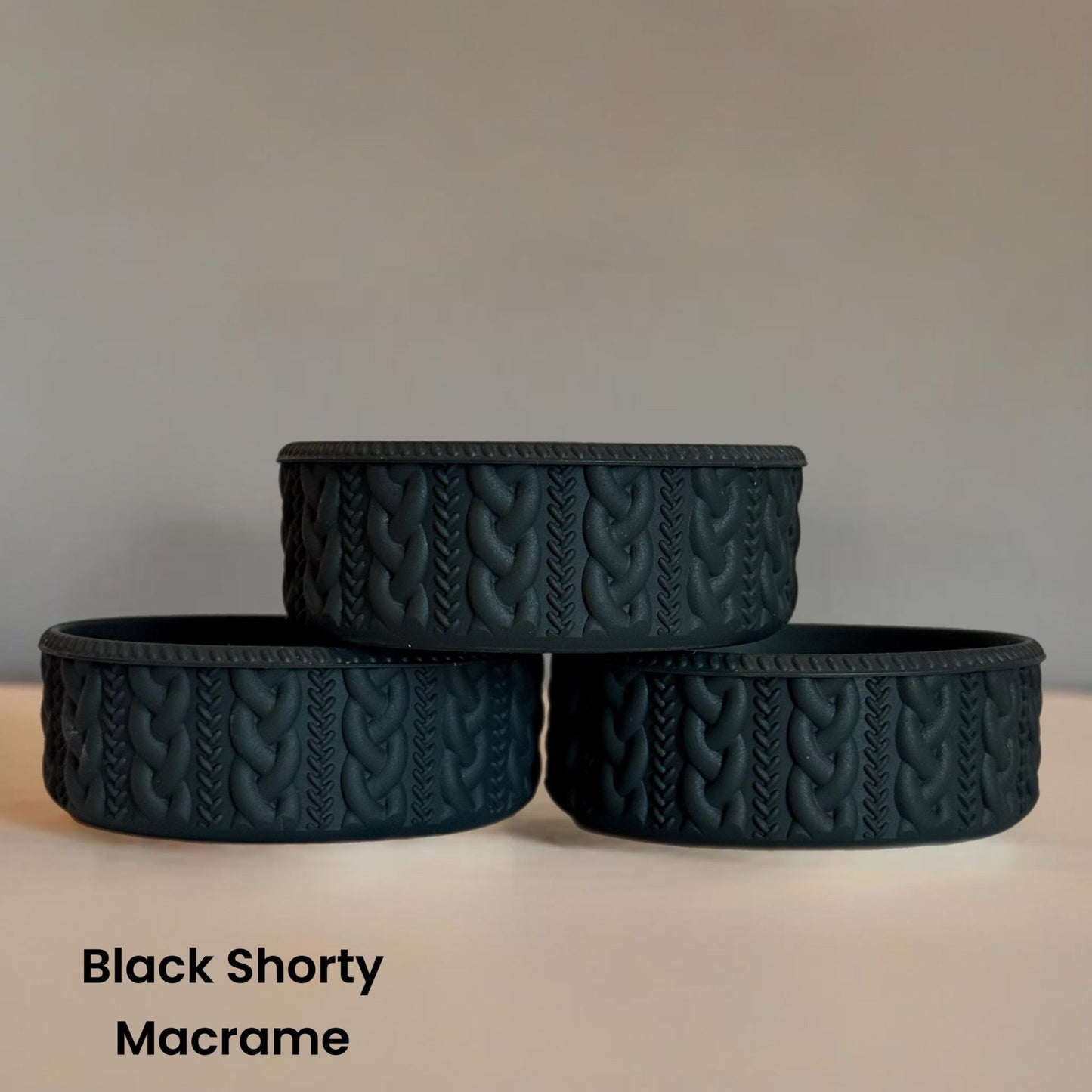 Black Shorty Macrame Boot - The Nifty Little Finds - Boot - The Nifty Little Finds