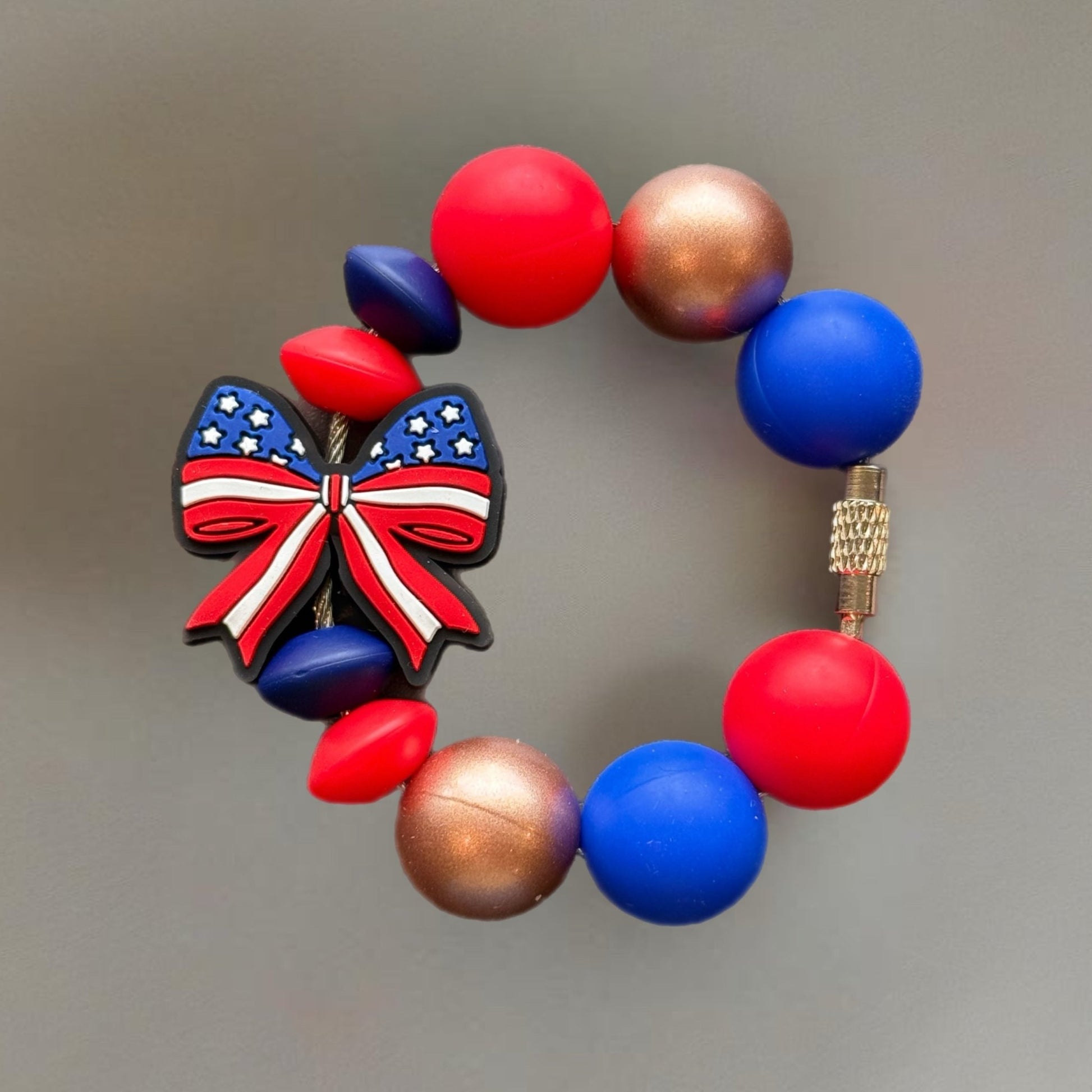Freedom Coquette Handle Bracelet - Tumbler Handle Charm - The Nifty Little Finds - Charm - The Nifty Little Finds
