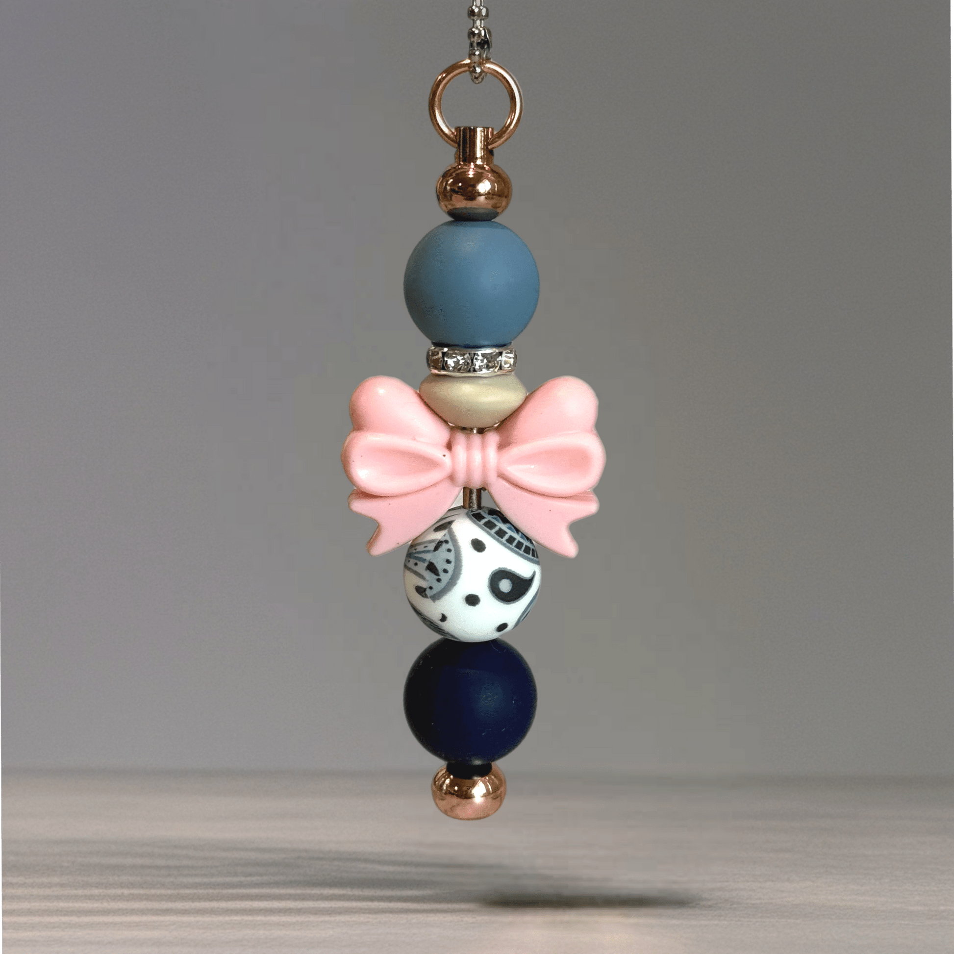 Pink Stitch Bar Charm - Tumbler Handle Charm - The Nifty Little Finds - Charm - The Nifty Little Finds