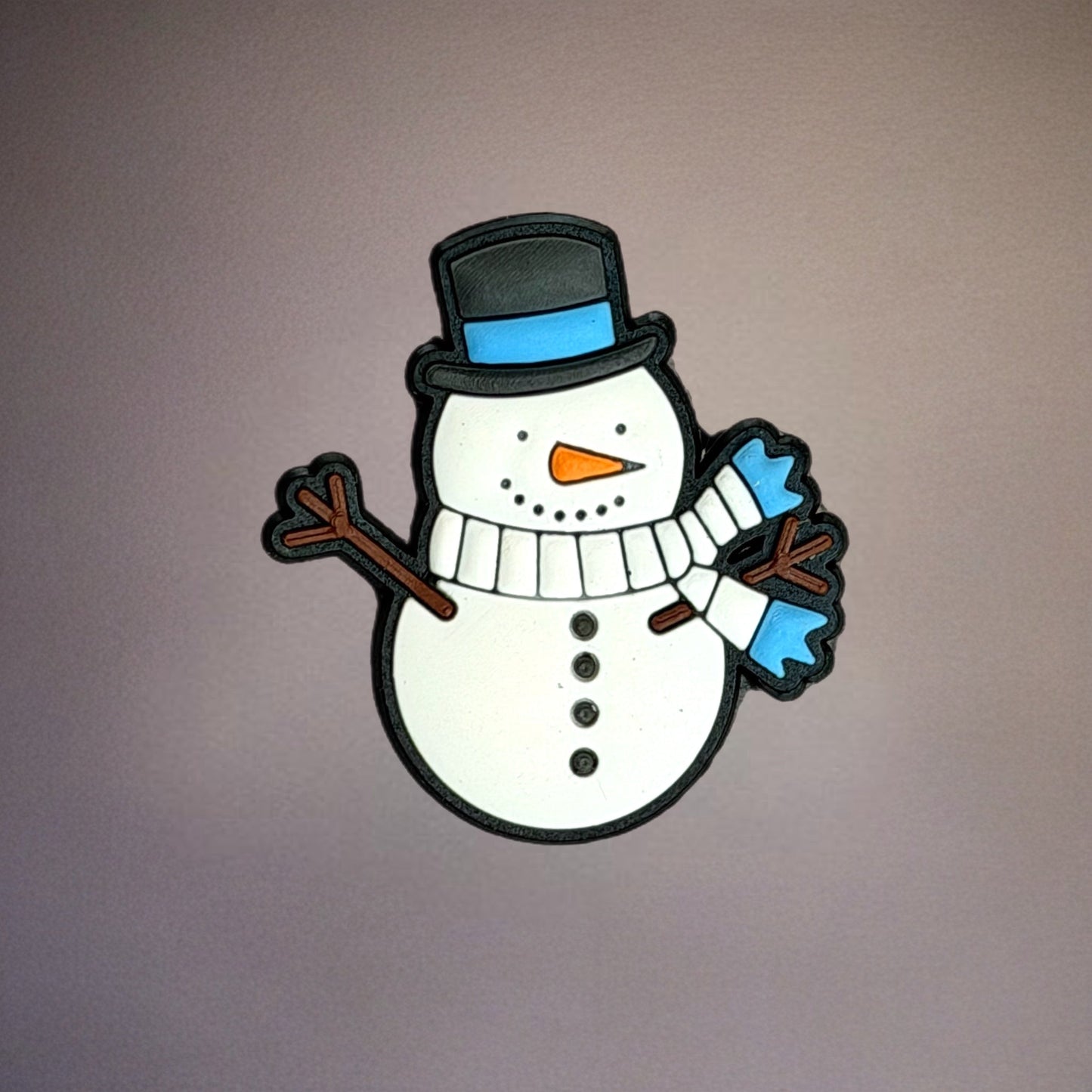 Snowman Silicone Tumbler Magnet - The Nifty Little Finds - The Nifty Little Finds