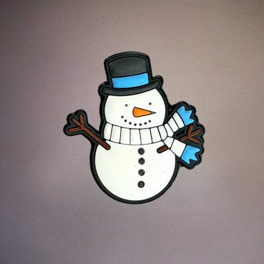 Snowman Silicone Tumbler Magnet - The Nifty Little Finds - The Nifty Little Finds