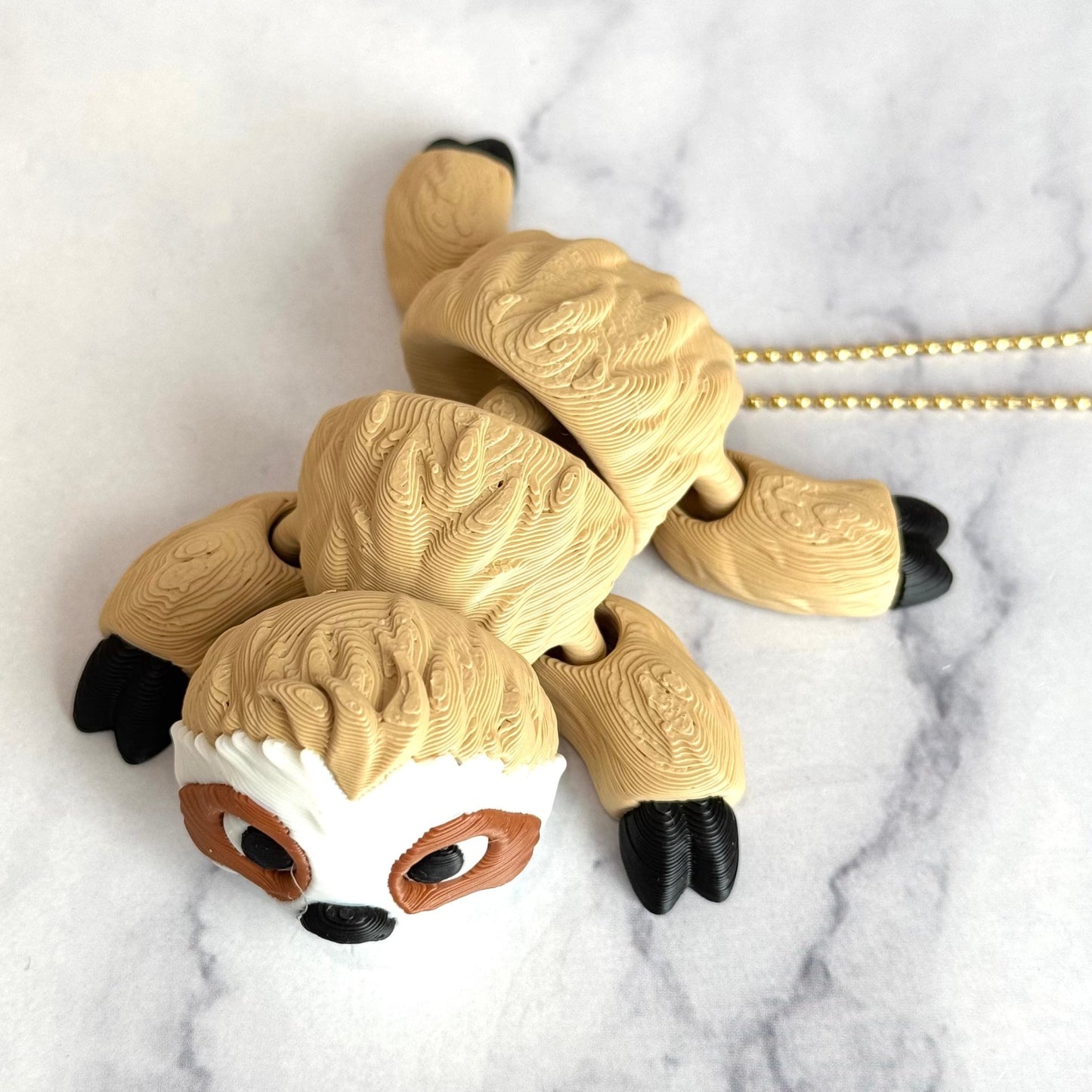 Sloth 3D Deluxe Charm - Tumbler Handle Charm - The Nifty Little Finds - Charm - The Nifty Little Finds