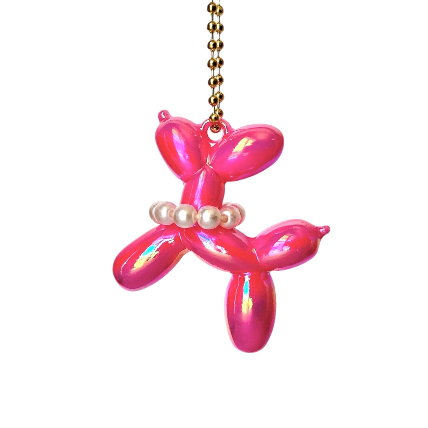 Fancy Balloon Dog Charm - Tumbler Handle Charm - The Nifty Little Finds - Charm - The Nifty Little Finds