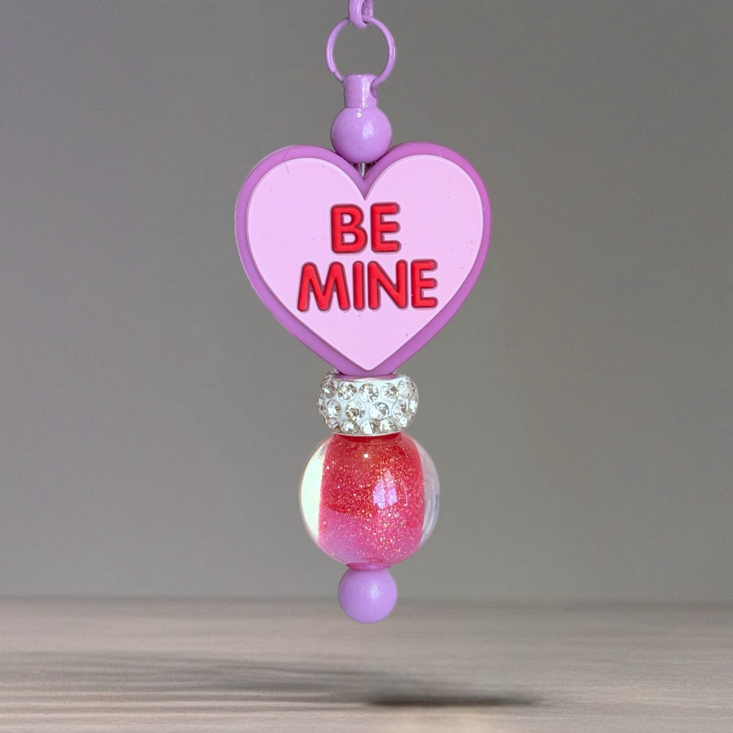 Be Mine Bar Charm - Tumbler Handle Charm - The Nifty Little Finds - Charm - The Nifty Little Finds