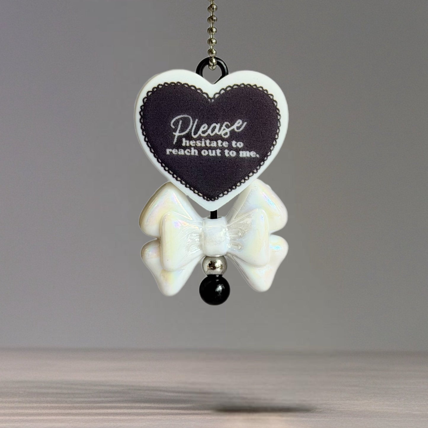 Please Hesitate Mini Bar Charm - Tumbler Handle Charm - The Nifty Little Finds - Charm - The Nifty Little Finds