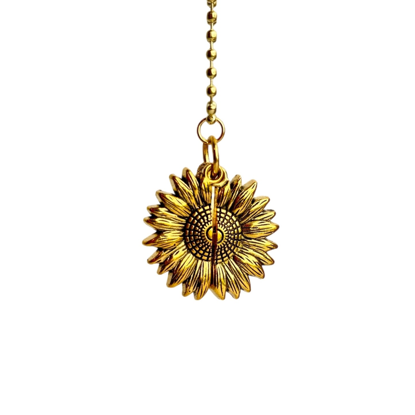 SUNFLOWER MESSAGE Charm - Tumbler Handle Charm - The Nifty Little Finds - Charm - The Nifty Little Finds