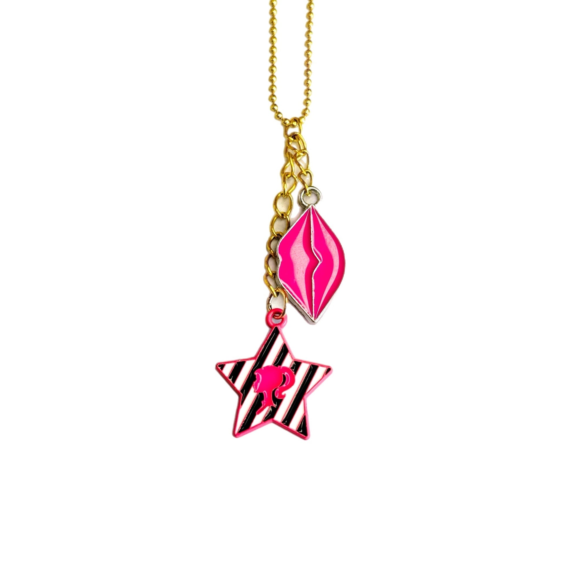 Malibu Girl Makeup Charms - Tumbler Handle Charm - The Nifty Little Finds - Charm - The Nifty Little Finds
