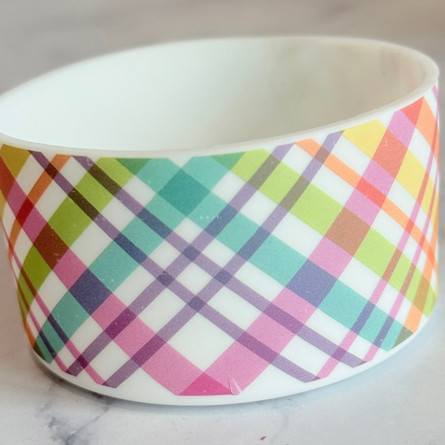 Vintage Pastel Plaid Boot - The Nifty Little Finds - Boot - The Nifty Little Finds