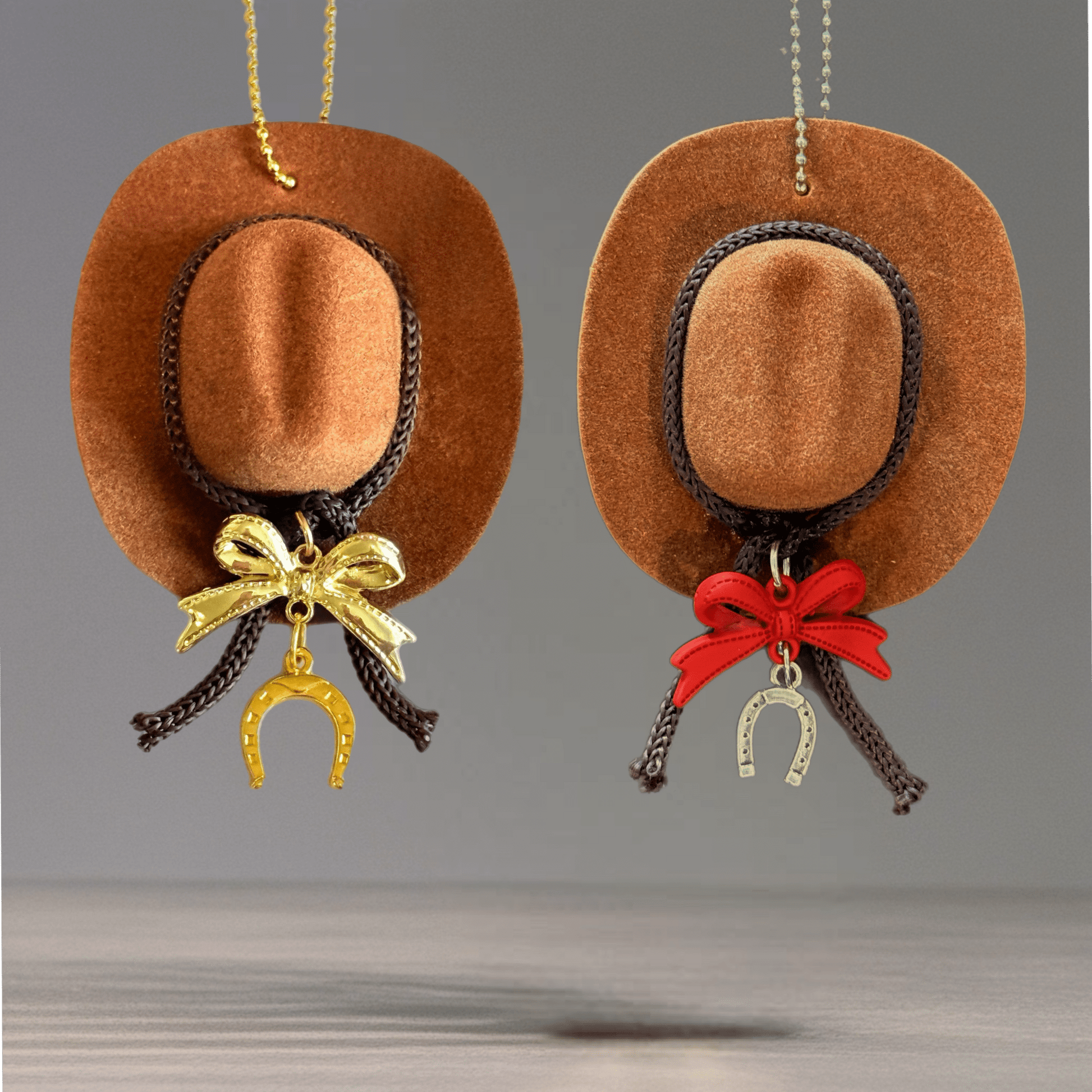 Lucky Cowgirl Hat Charm - Tumbler Handle Charm - The Nifty Little Finds - Charm - The Nifty Little Finds