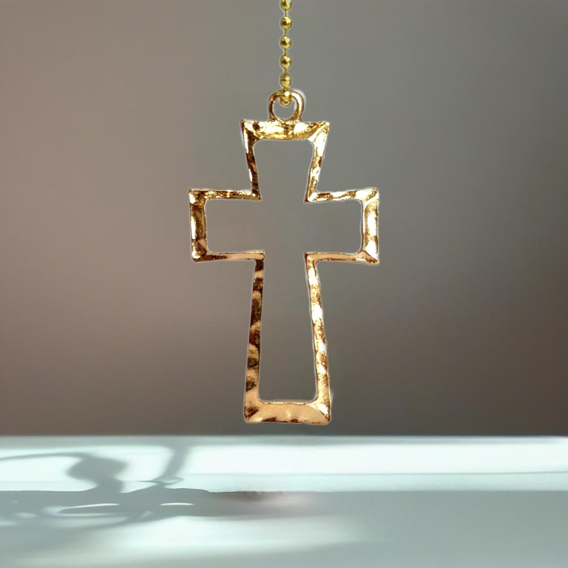 Christian Cross Charm - Tumbler Handle Charm - The Nifty Little Finds - Charm - The Nifty Little Finds