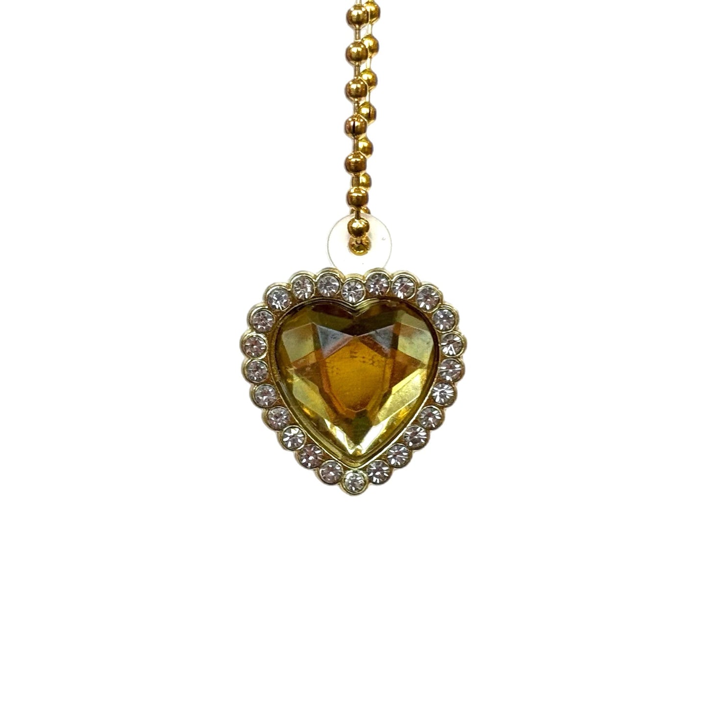 Faceted Heart Charm - Tumbler Handle Charm - The Nifty Little Finds - Charm - The Nifty Little Finds