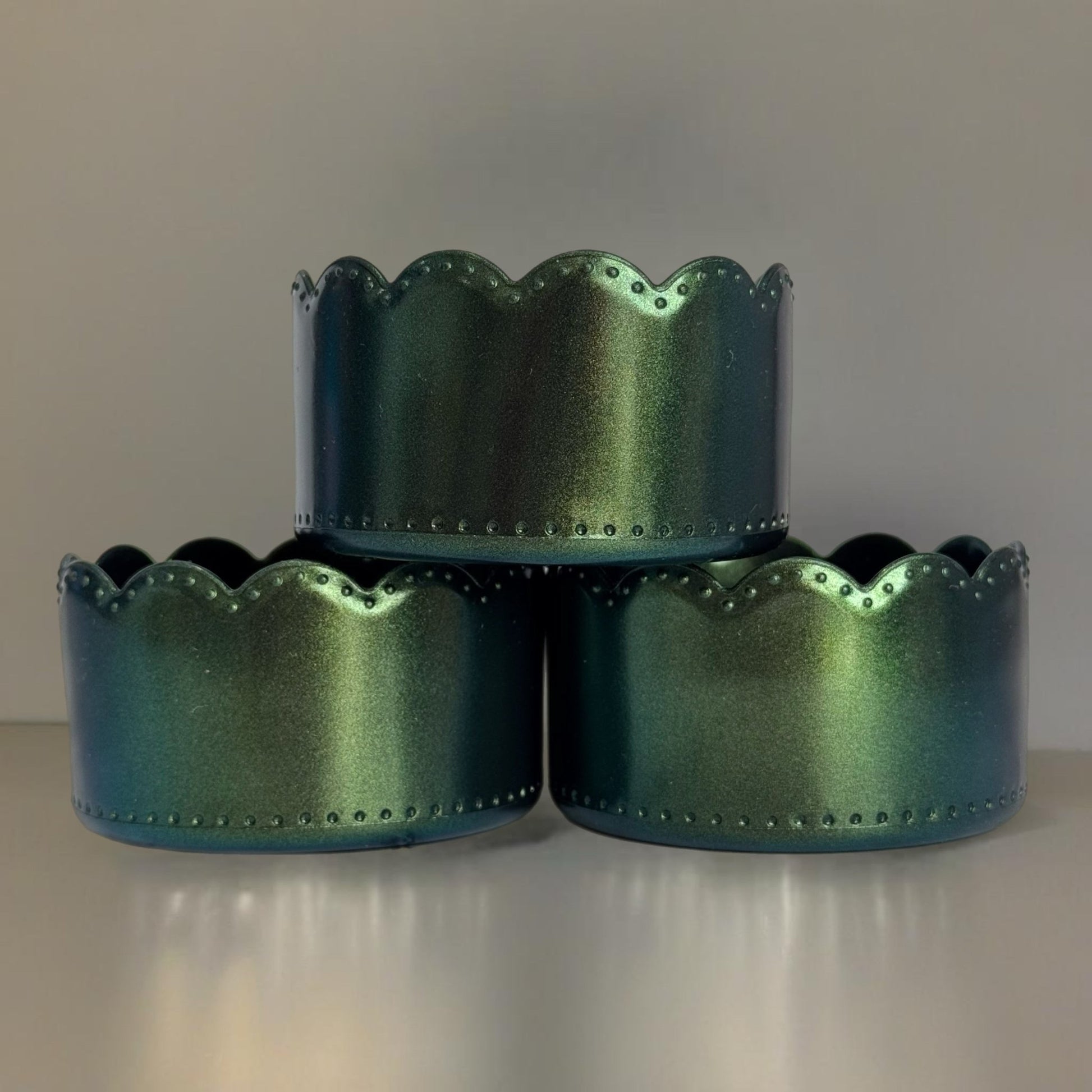 Emerald Shimmer Scallop Boot - The Nifty Little Finds - Boot - The Nifty Little Finds