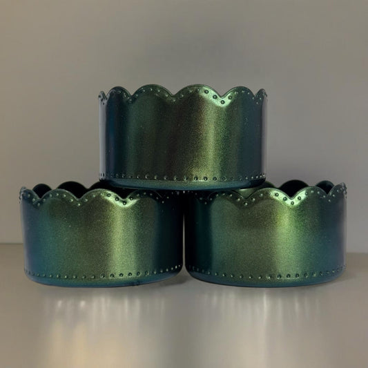 Emerald Shimmer Scallop Boot - The Nifty Little Finds - Boot - The Nifty Little Finds