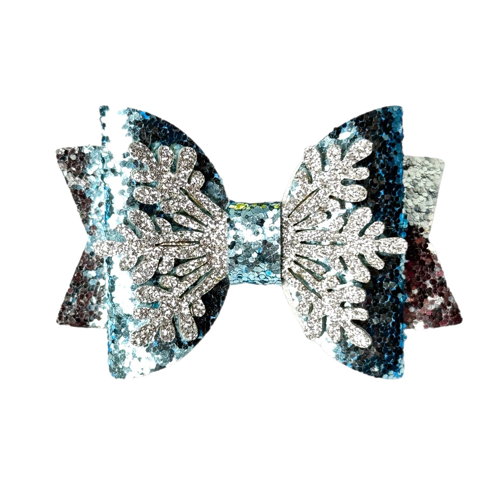 Snowflake Tumbler Bow - The Nifty Little Finds - Bow - The Nifty Little Finds