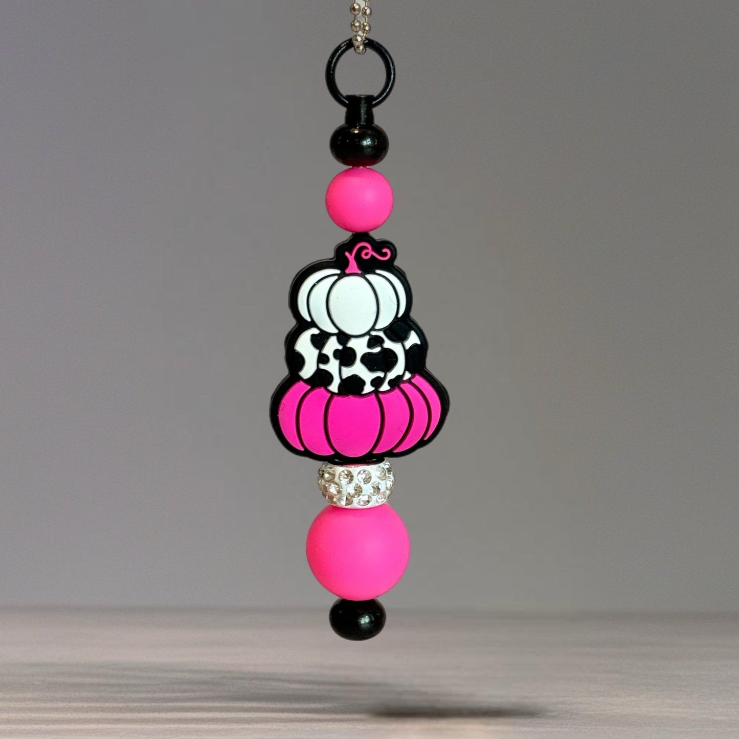 Pink Pumpkin Bar Charm - Tumbler Handle Charm - The Nifty Little Finds - Charm - The Nifty Little Finds