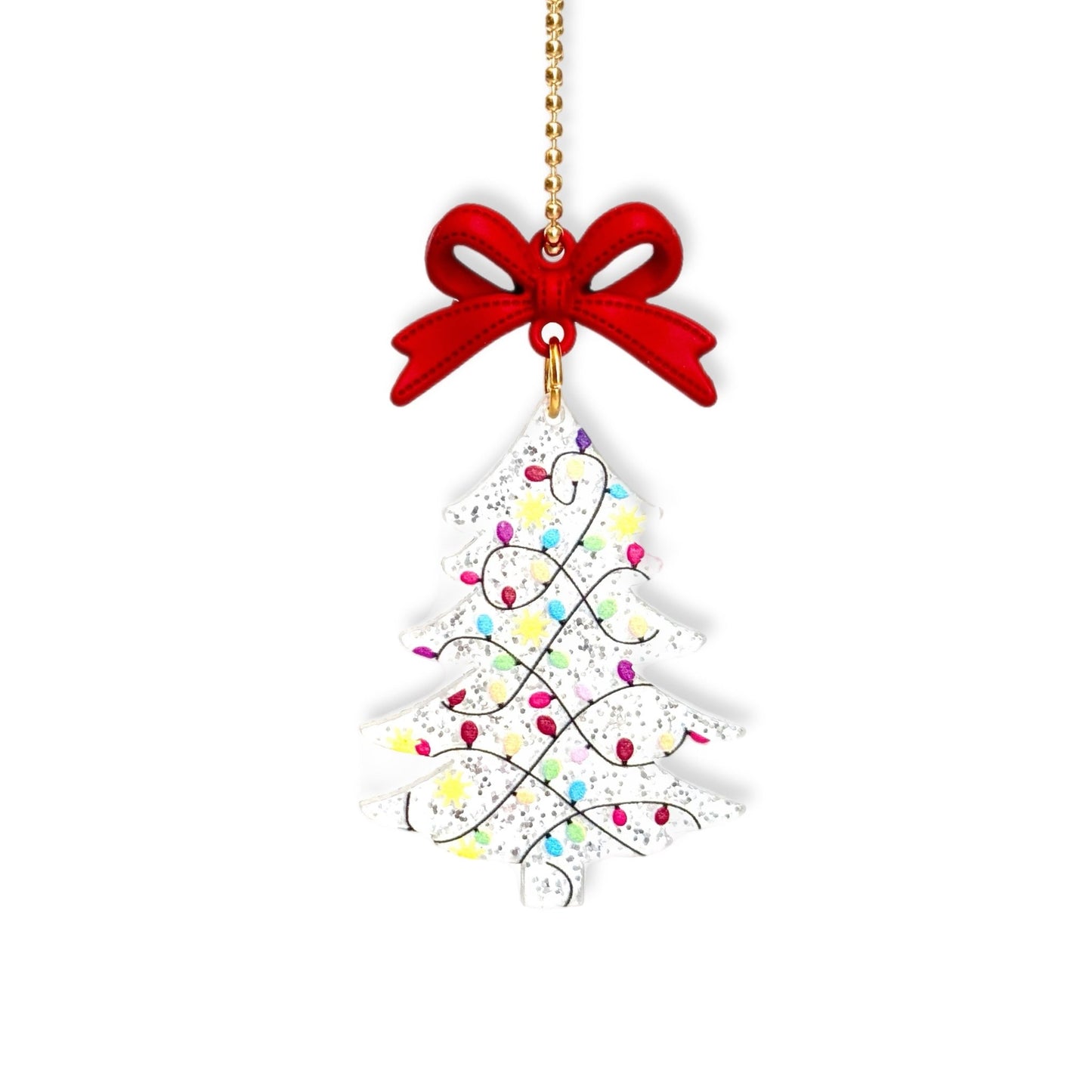 Coquette Christmas Tree Charm - Tumbler Handle Charm - The Nifty Little Finds - Charm - The Nifty Little Finds