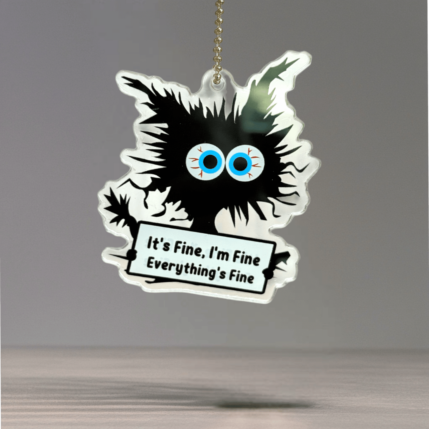 IT’S FINE, I’M FINE Charm - Tumbler Handle Charm - The Nifty Little Finds - Charm - The Nifty Little Finds