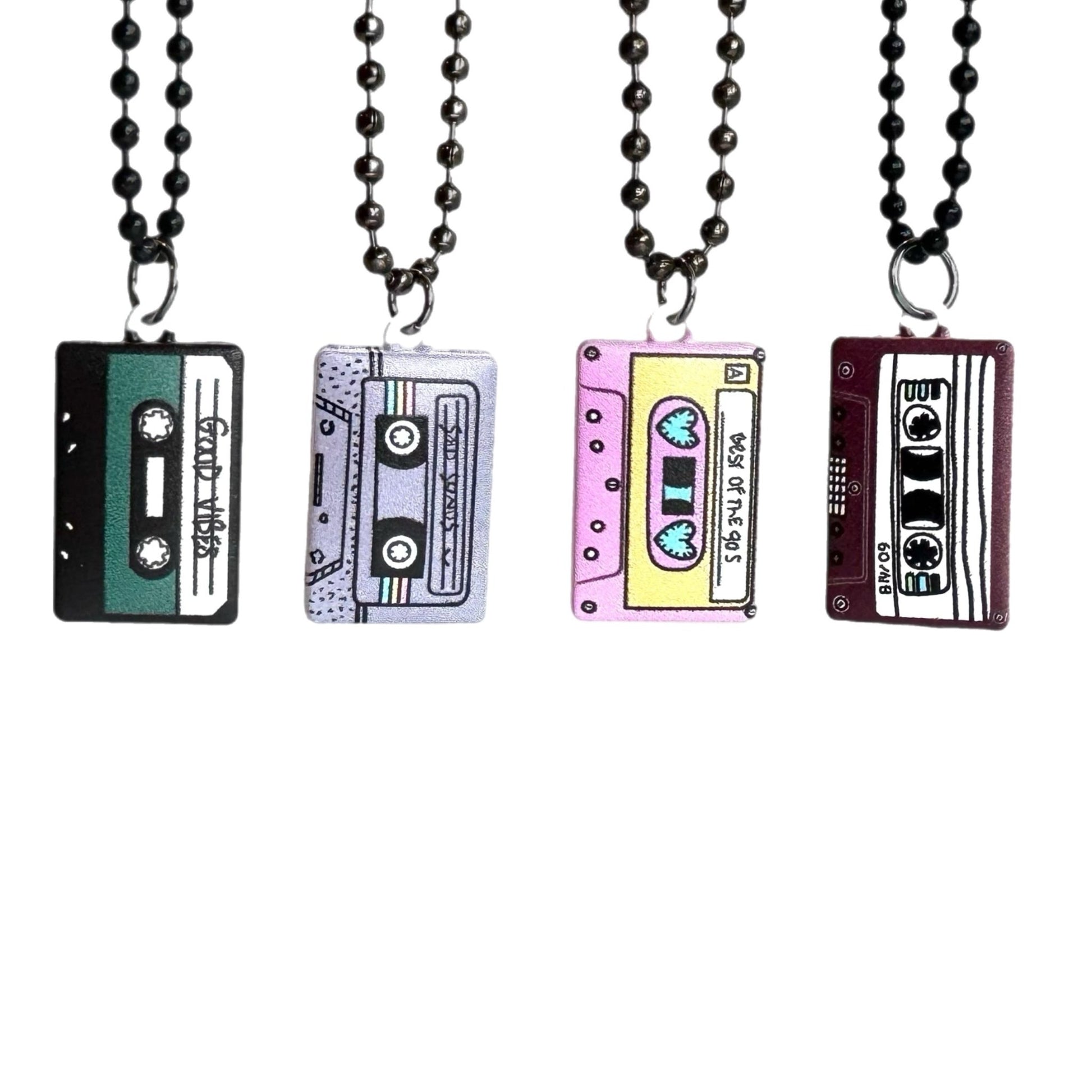 CASSETTE Charm - Tumbler Handle Charm - The Nifty Little Finds - Charm - The Nifty Little Finds