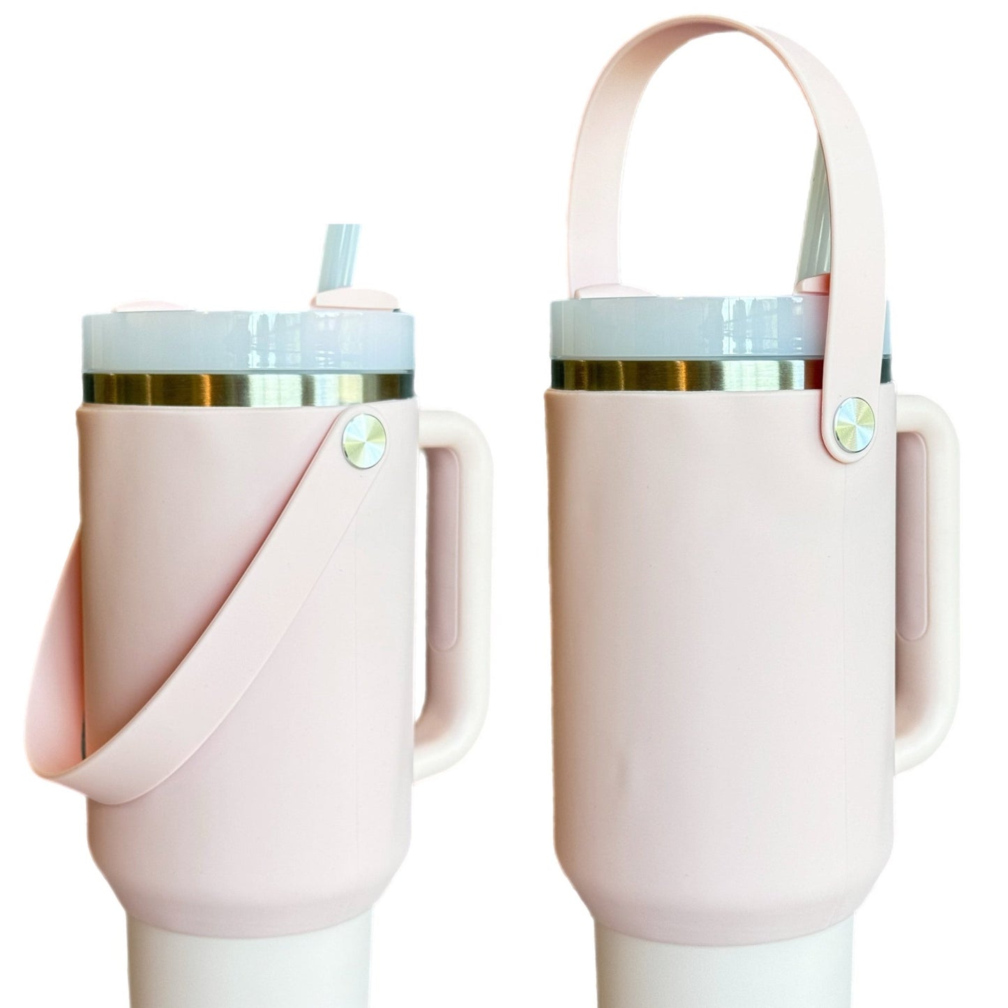 Silicone Tumbler Sleeve with Handle - The Nifty Little Finds - The Nifty Little Finds