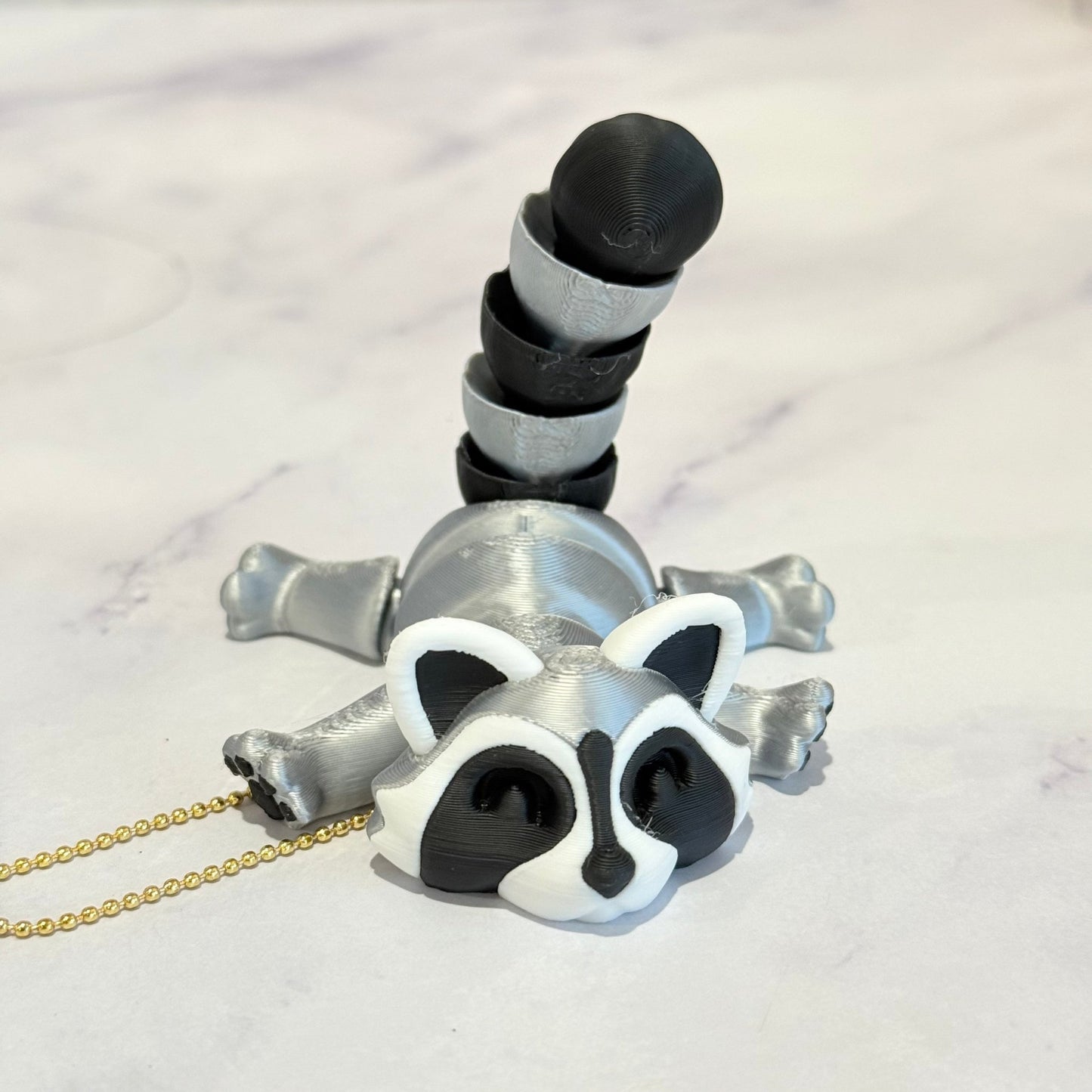 TRASH PANDA ‘Ricky’ Raccoon 3D Deluxe Charm - Tumbler Handle Charm - The Nifty Little Finds - Charm - The Nifty Little Finds