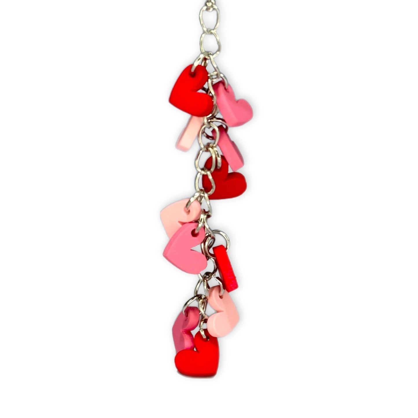 Falling Hearts Charm - Tumbler Handle Charm - The Nifty Little Finds - Charm - The Nifty Little Finds