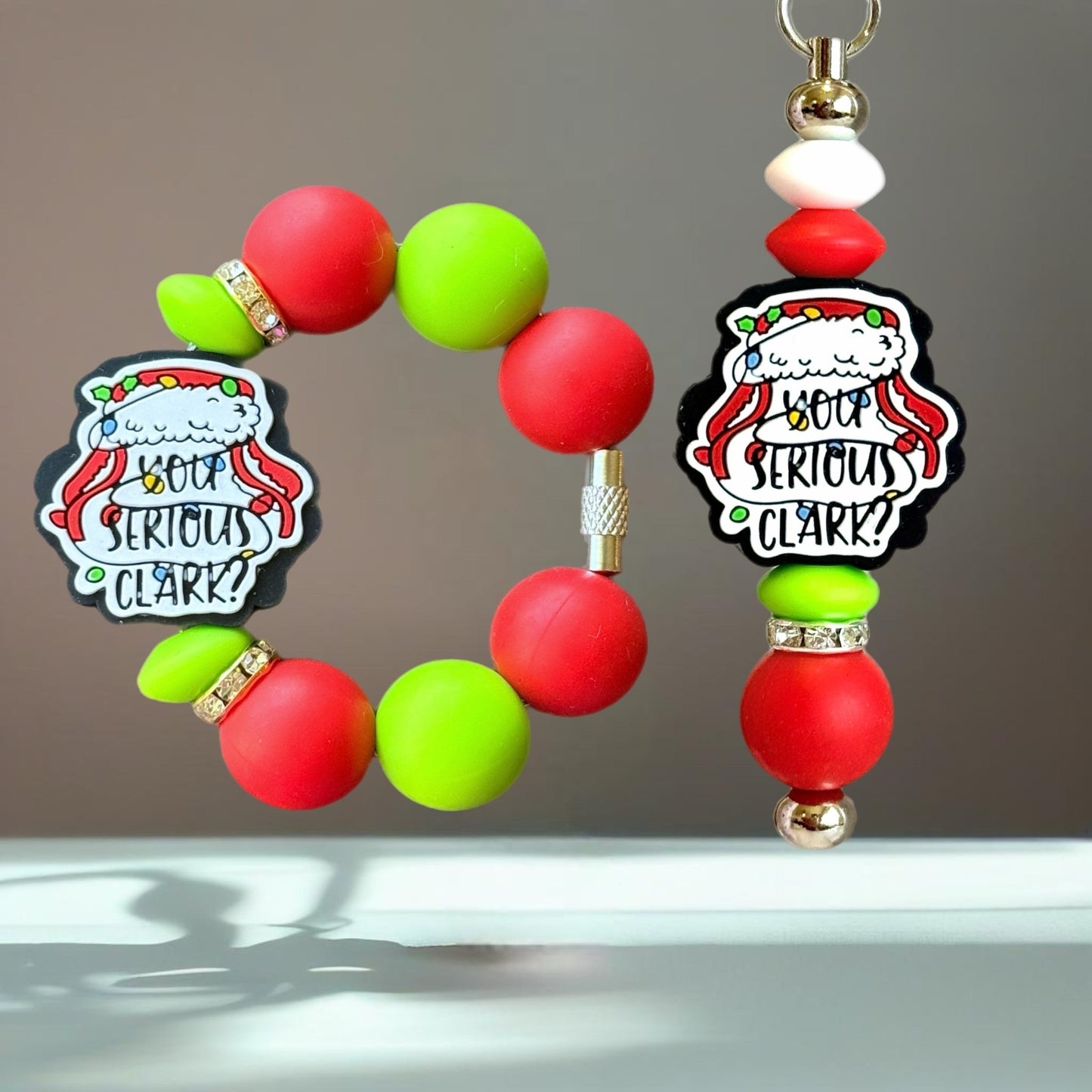 Christmas Vacation Charm - Tumbler Handle Charm - The Nifty Little Finds - Charm - The Nifty Little Finds
