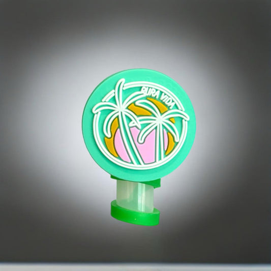 Pura Vida Straw Topper - The Nifty Little Finds - The Nifty Little Finds