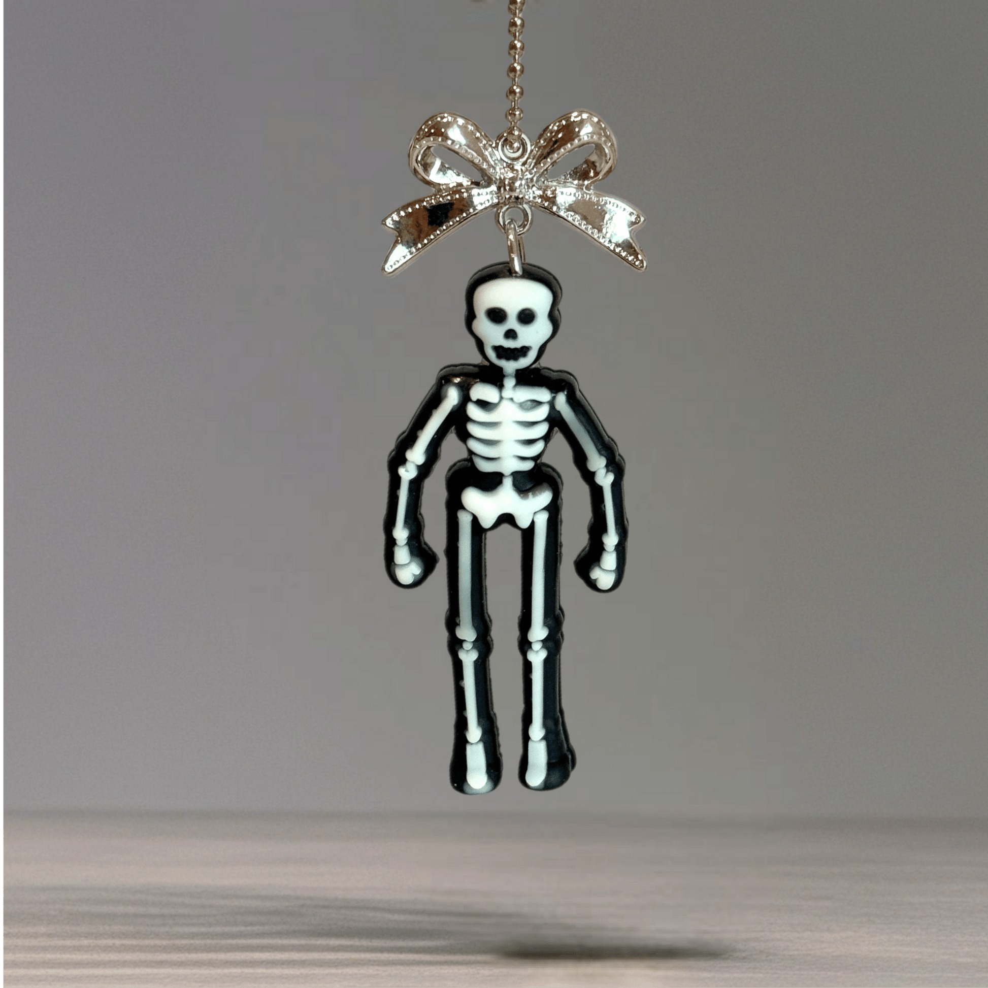 Glow in the Dark Cute Skeleton Charm - Tumbler Handle Charm - The Nifty Little Finds - Charm - The Nifty Little Finds