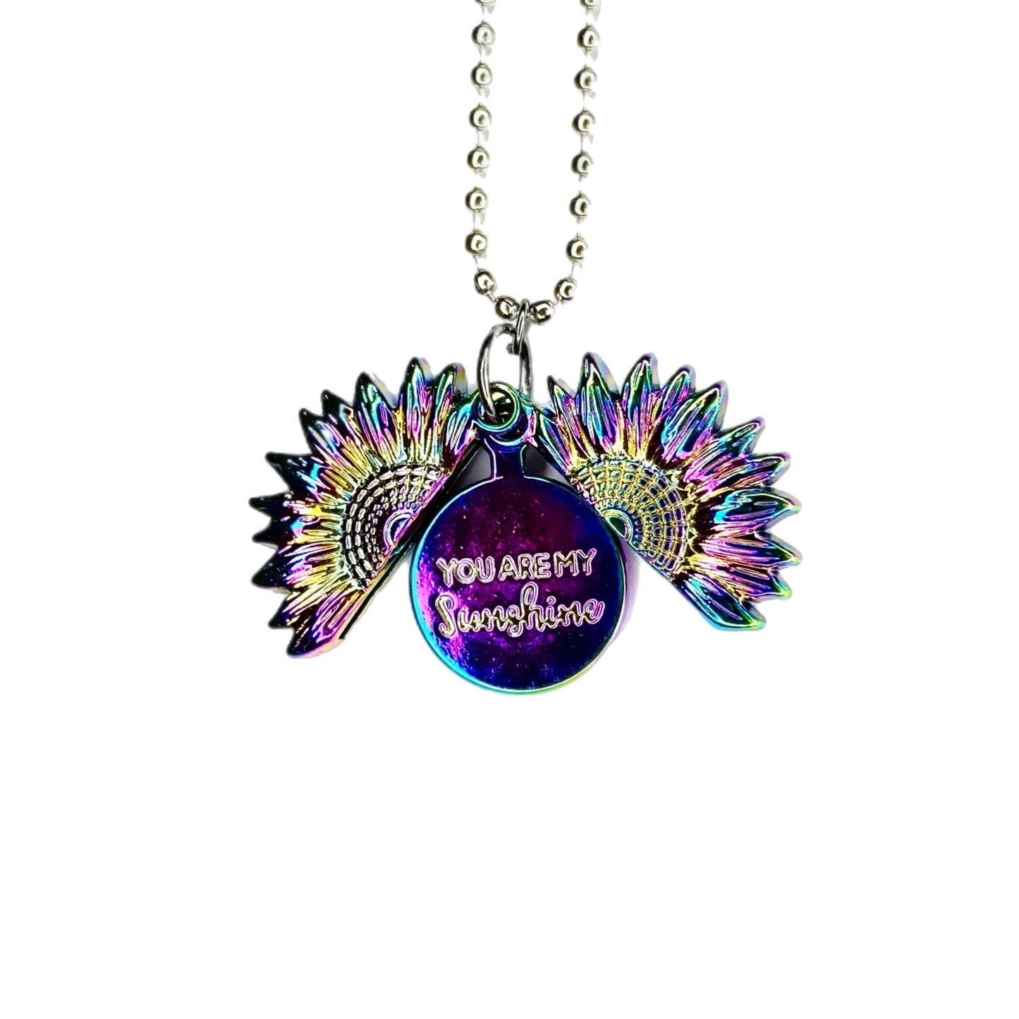 SUNFLOWER MESSAGE Charm - Tumbler Handle Charm - The Nifty Little Finds - Charm - The Nifty Little Finds