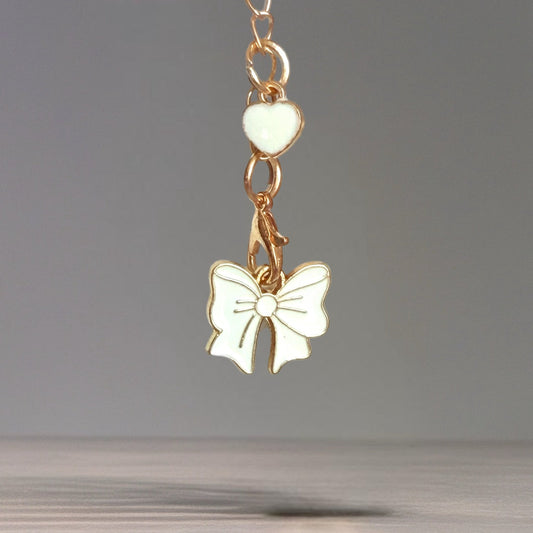 Baby Bow Charm - Tumbler Handle Charm - The Nifty Little Finds - Charm - The Nifty Little Finds