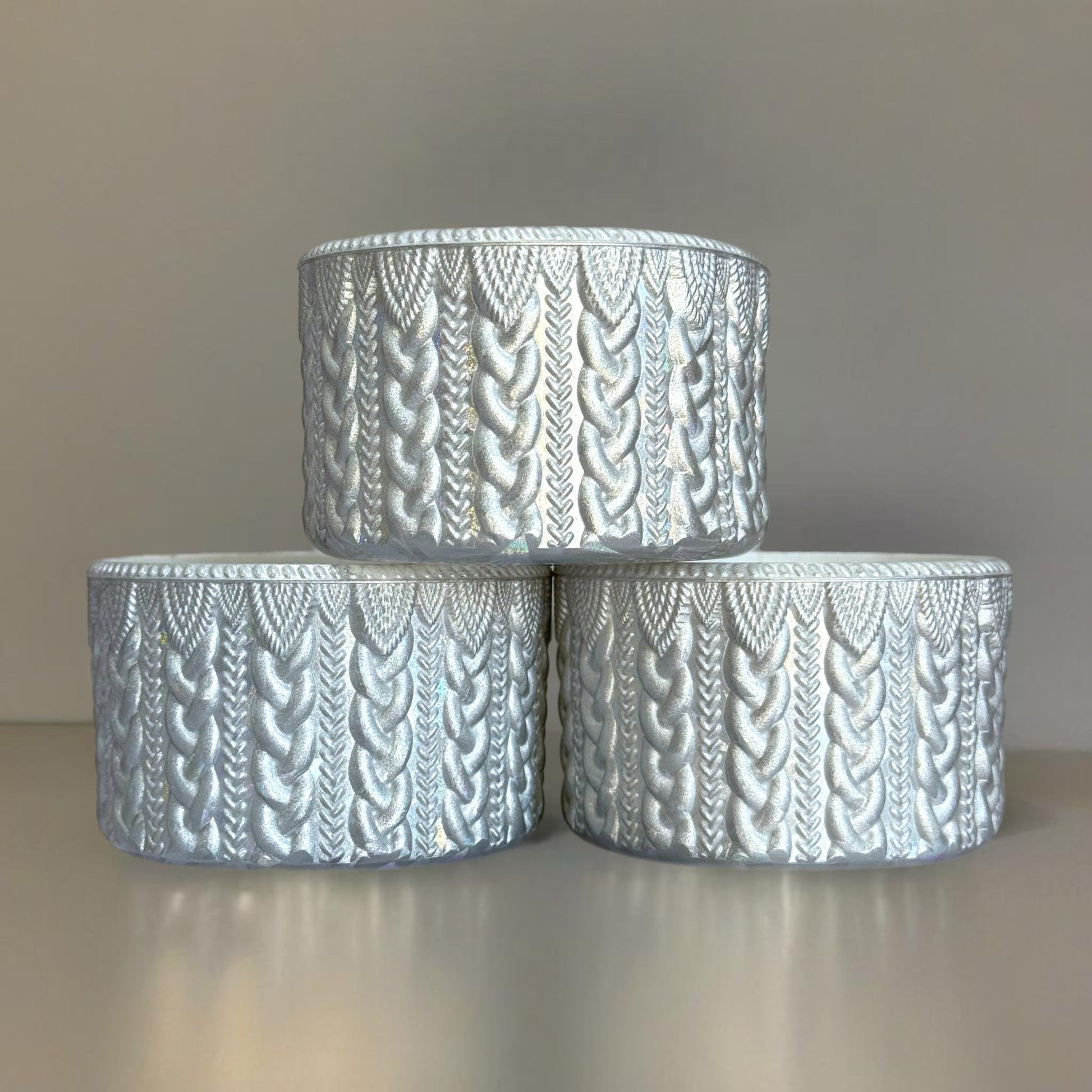 Silver Holographic Metallic MACRAME Boot - The Nifty Little Finds - Boot - The Nifty Little Finds