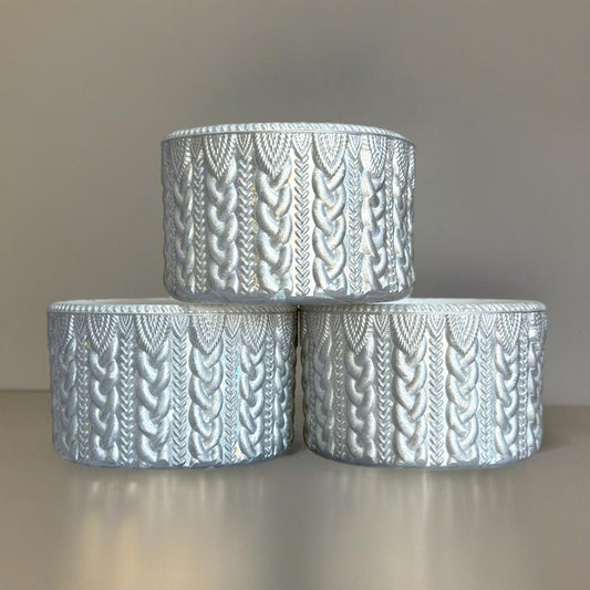 Silver Holographic Metallic MACRAME Boot - The Nifty Little Finds - Boot - The Nifty Little Finds