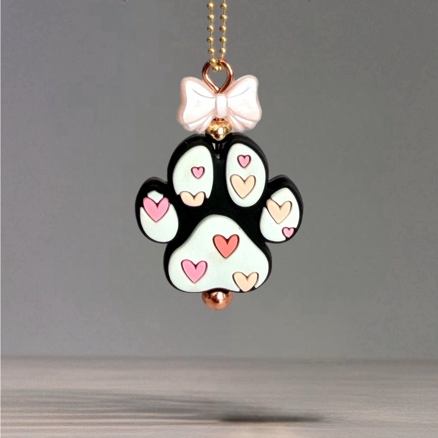Paw Love Charm - Tumbler Handle Charm - The Nifty Little Finds - Charm - The Nifty Little Finds
