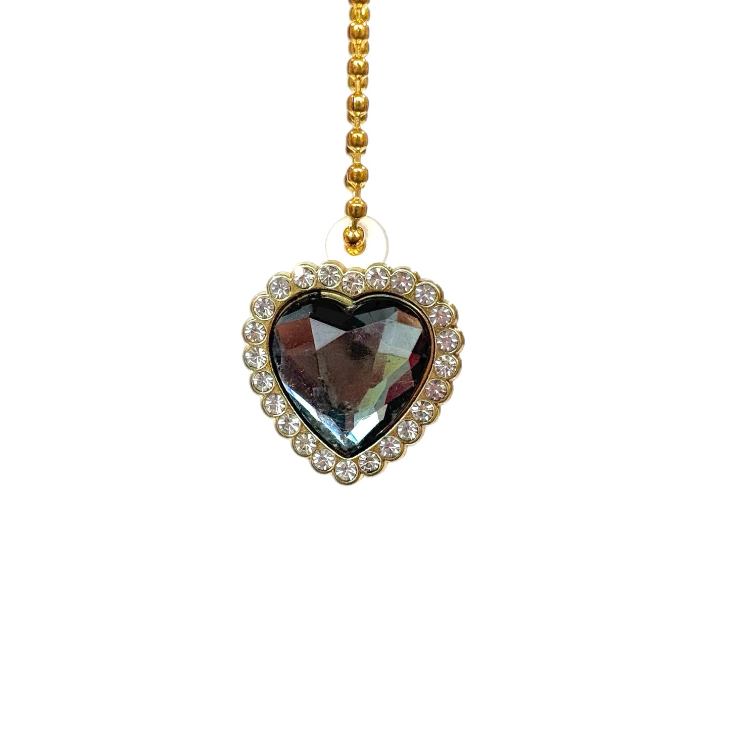 Faceted Heart Charm - Tumbler Handle Charm - The Nifty Little Finds - Charm - The Nifty Little Finds