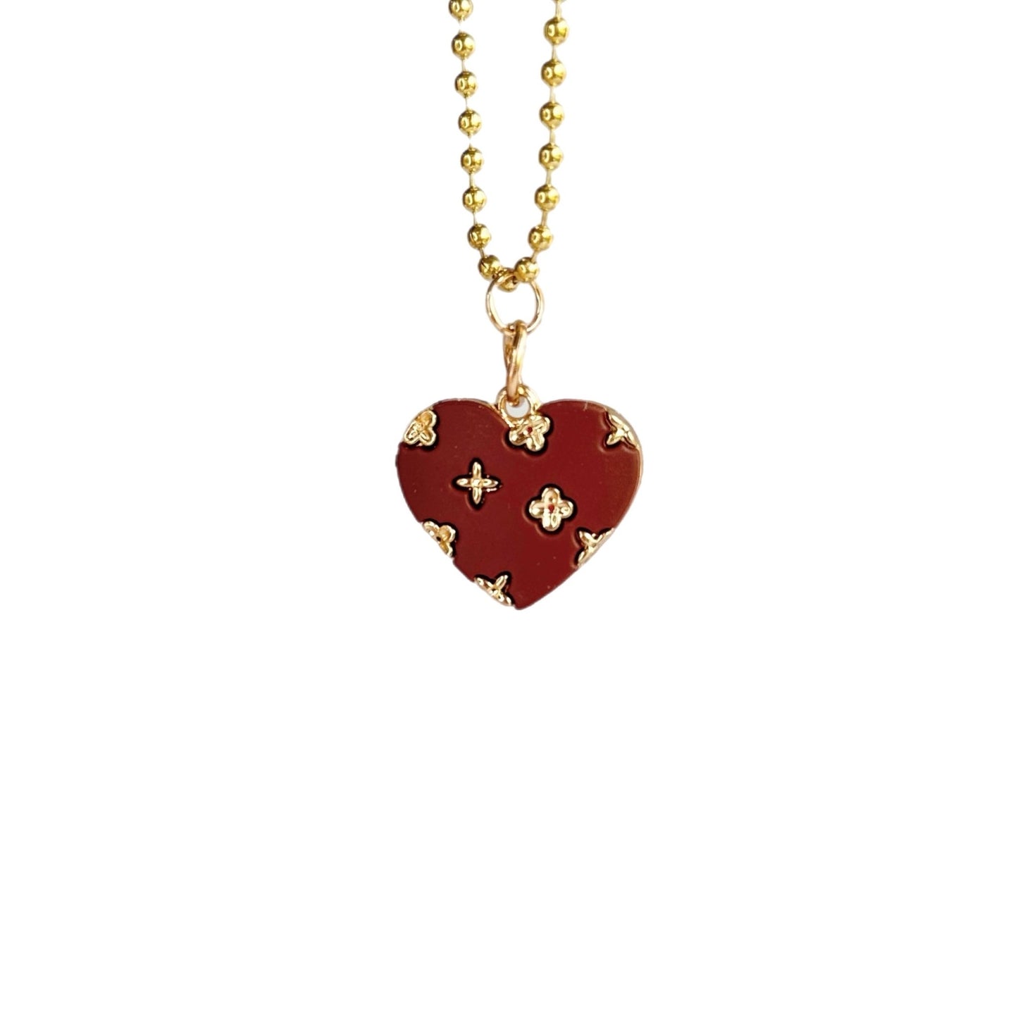 Bougie Heart Charm - Tumbler Handle Charm - The Nifty Little Finds - Charm - The Nifty Little Finds
